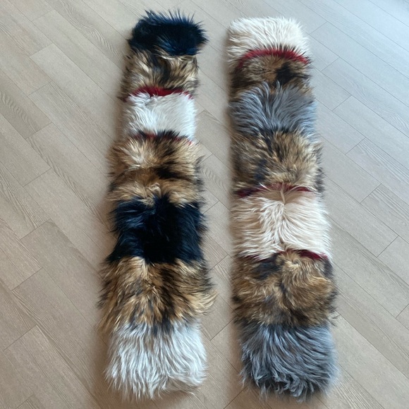 Real Fox Fur Scarves